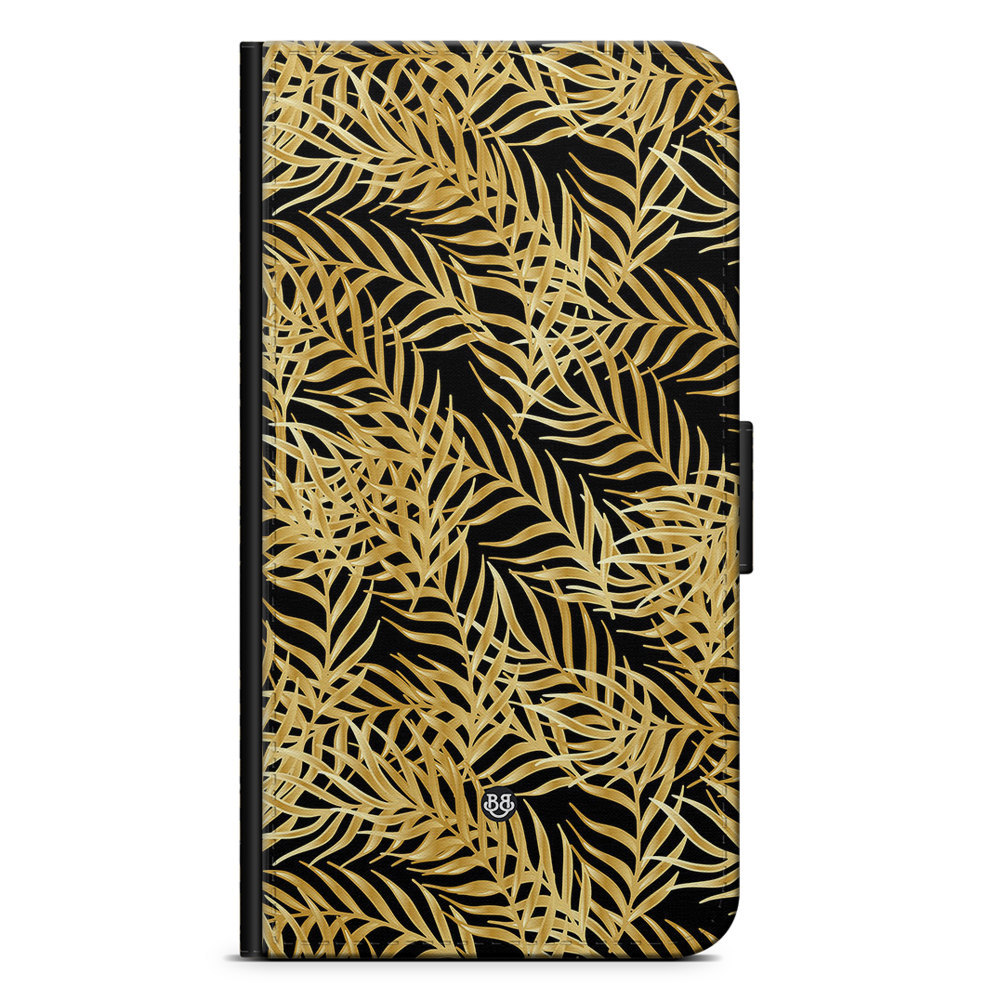 Sony Xperia 1 IV Wallet Case - Gold Palm