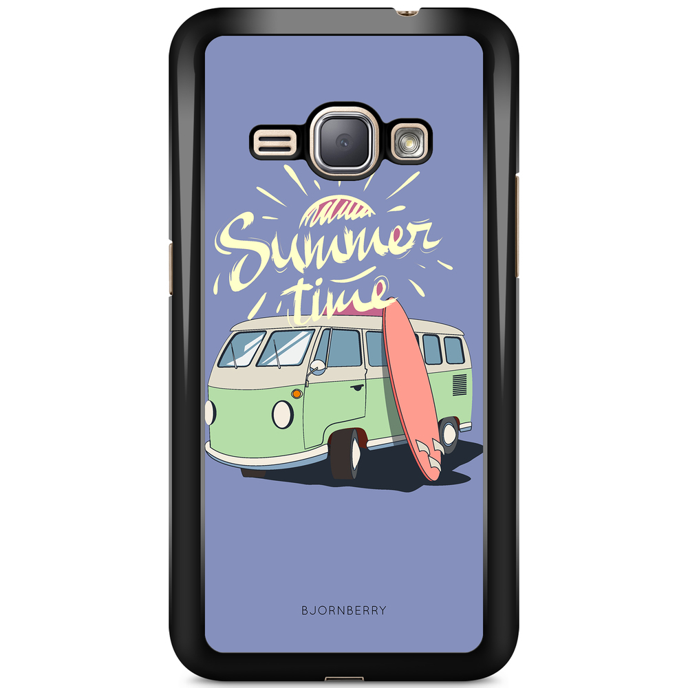 Samsung Galaxy J1 (2016) Case - Summer Van (Blue)