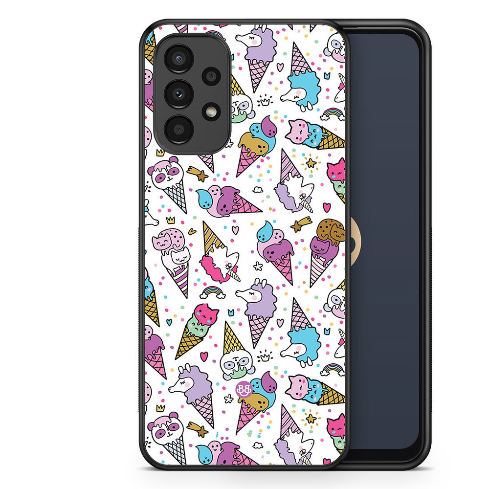 Samsung Galaxy A13 Case - Unicorn Ice Creams