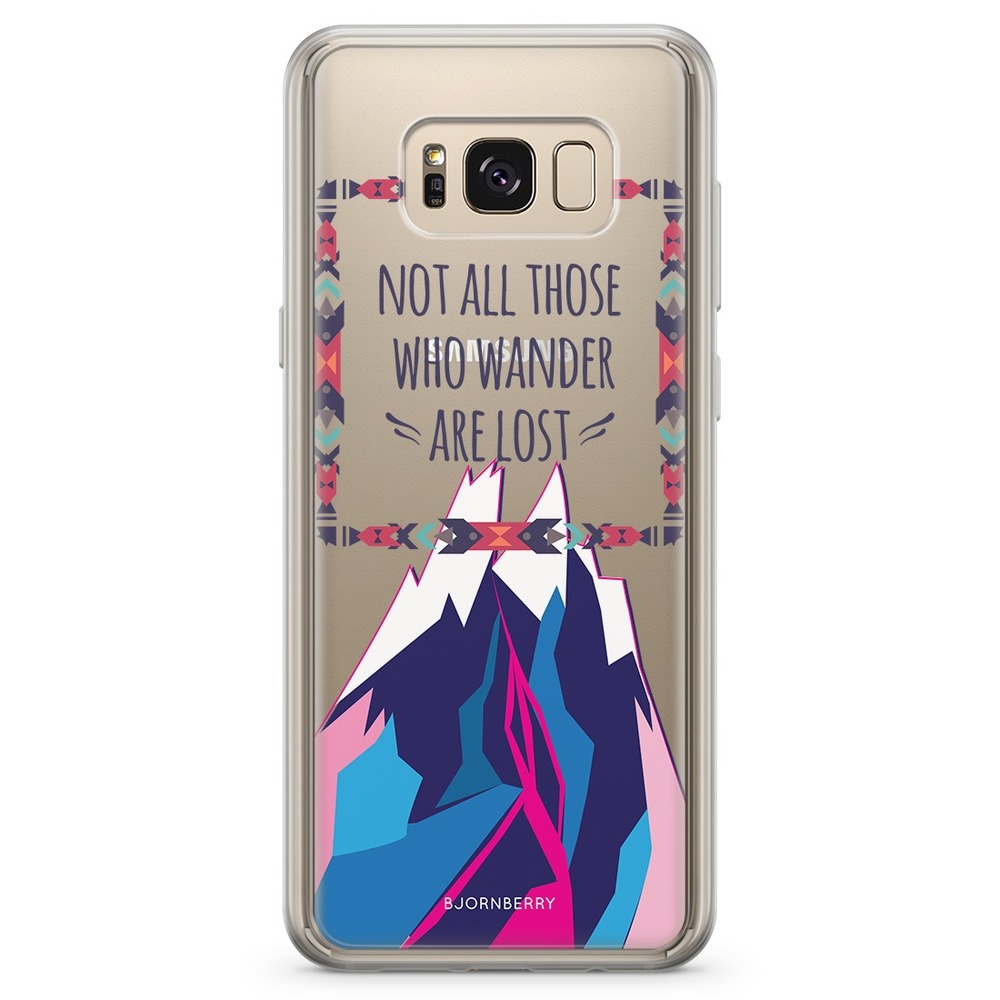 Samsung Galaxy S8 Fashion Case - Wander Quote