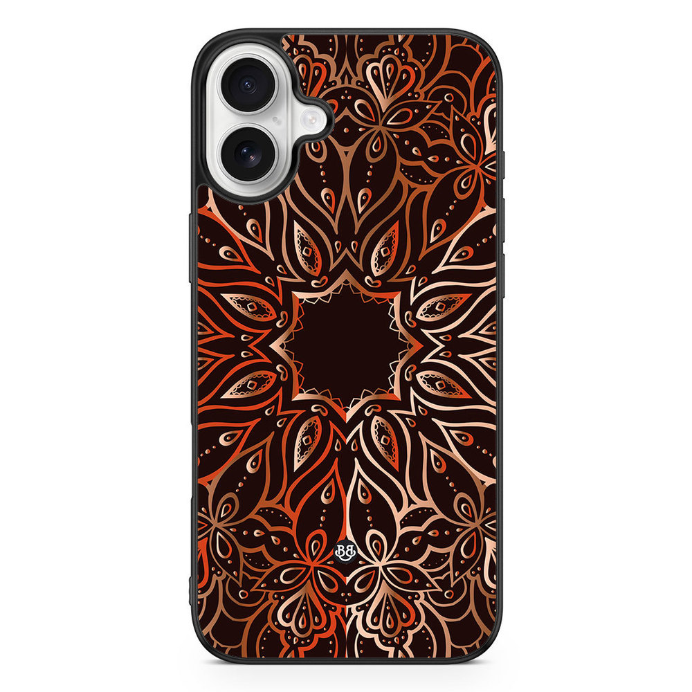 iPhone 16 Plus Case - Bronze Mandala