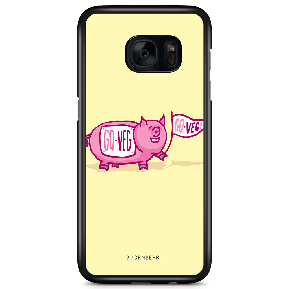 Samsung Galaxy S7 Case - Pink Pig