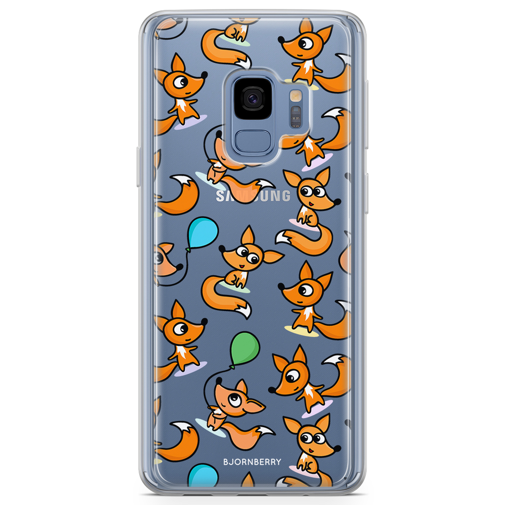 Samsung Galaxy S9 Fashion Skal - Små rävar