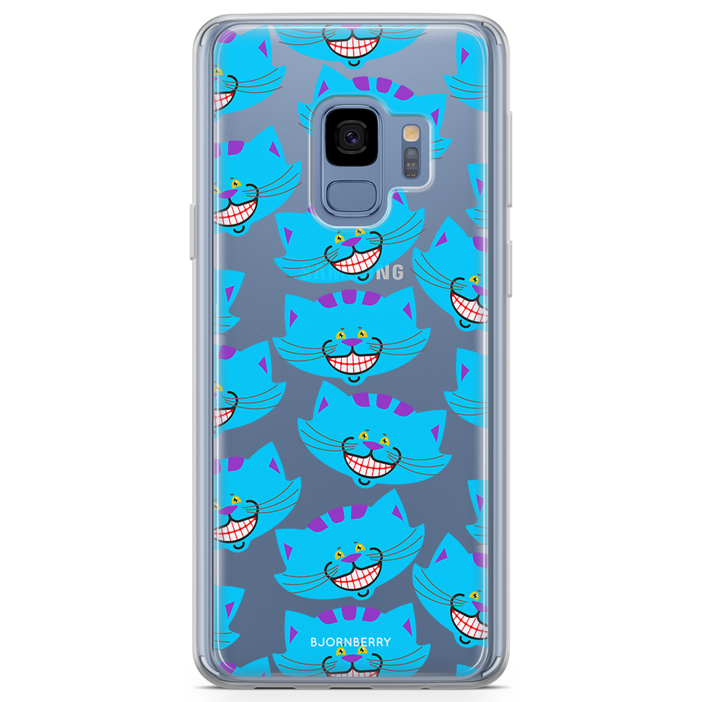 Samsung Galaxy S9 Fashion Case - Blue Cats