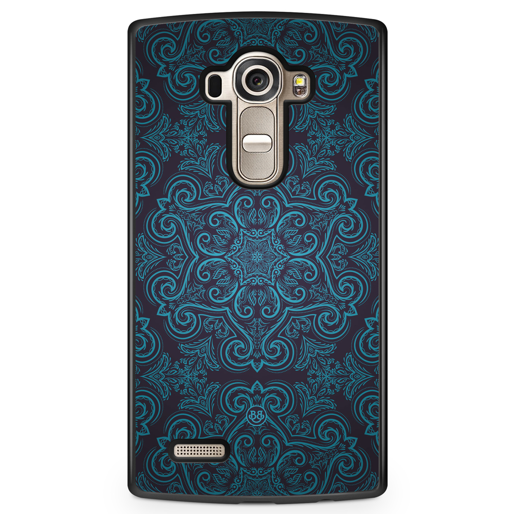 LG G4 Case - Blue Retro Pattern