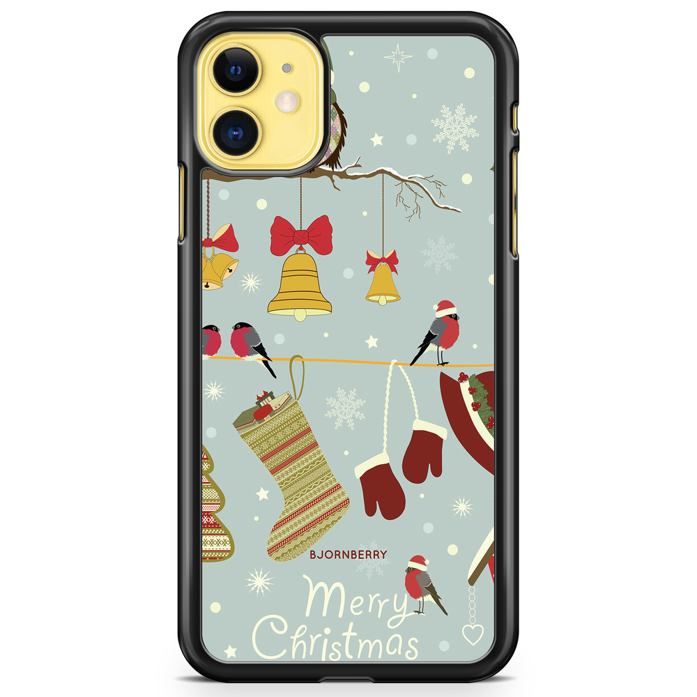 iPhone 11 Case - Christmas Owls