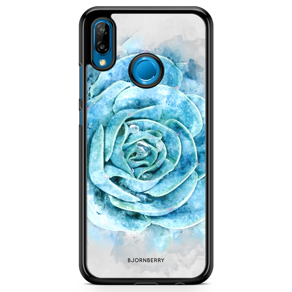 Huawei P20 Lite Skal - Blå Kaktus