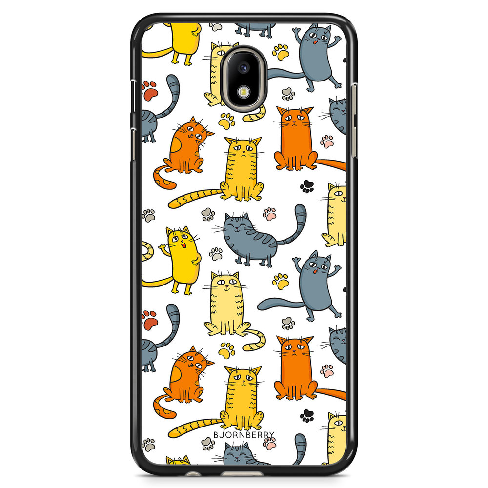 Samsung Galaxy J7 (2017) Case - Cat Pattern