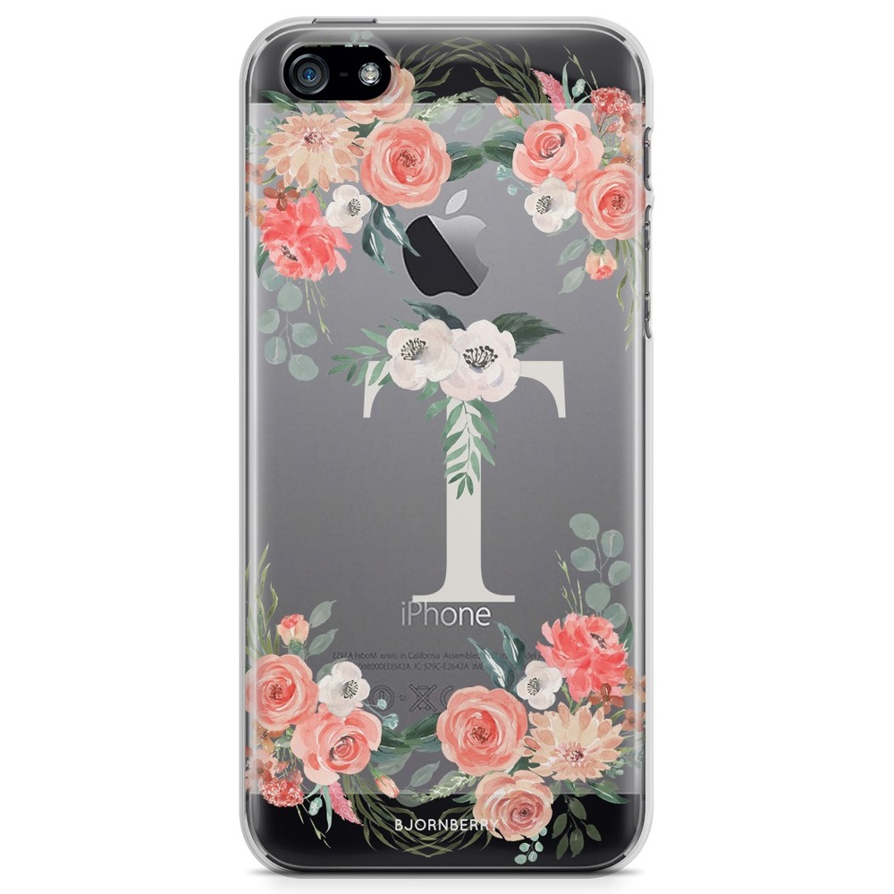 iPhone 5/5S/SE (2016) TPU Case - Monogram T