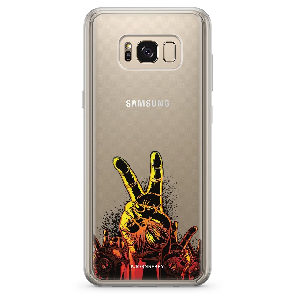 Samsung Galaxy S8 Fashion Case - Peace Hands