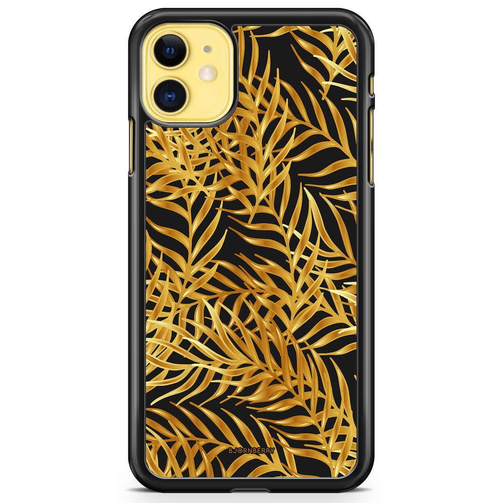 iPhone 11 Case - Gold Palm