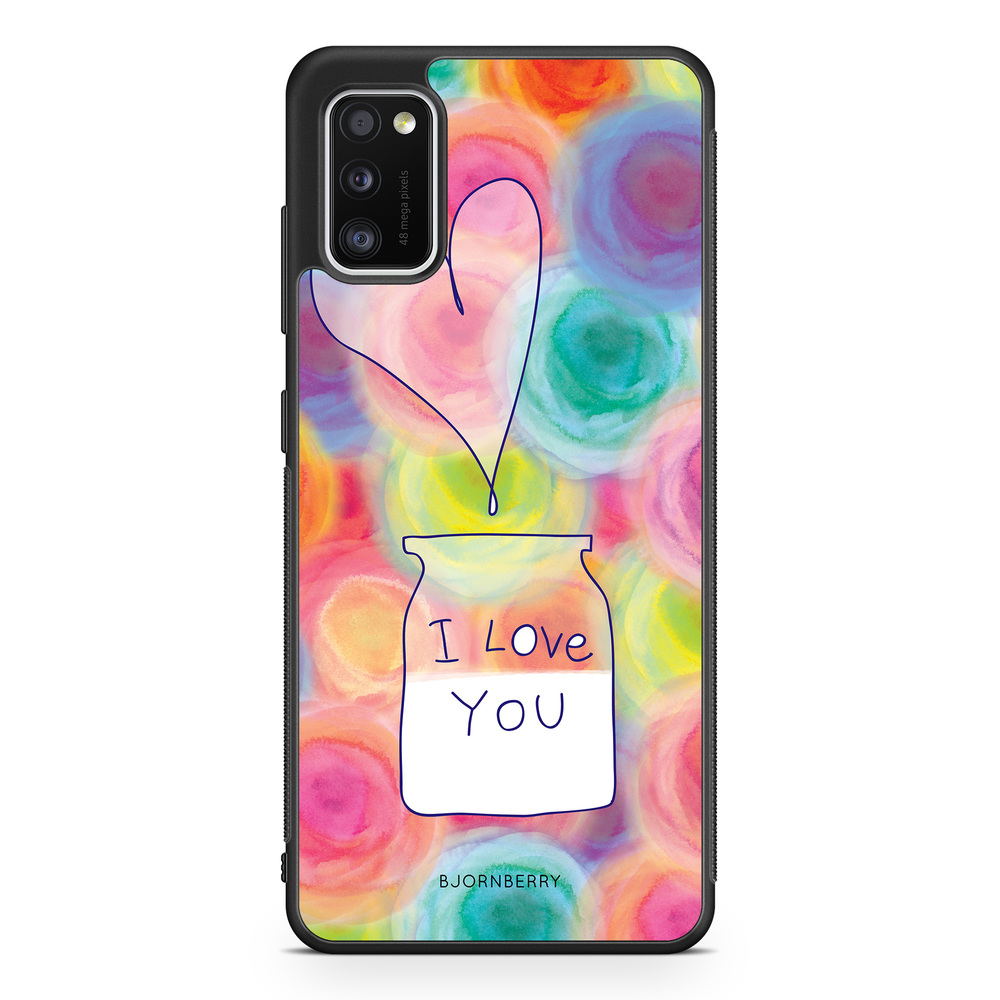 Samsung Galaxy A41 Case - I love you