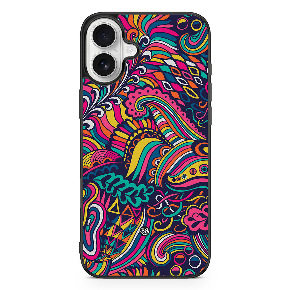 iPhone 16 Plus Case - Abstract Floral