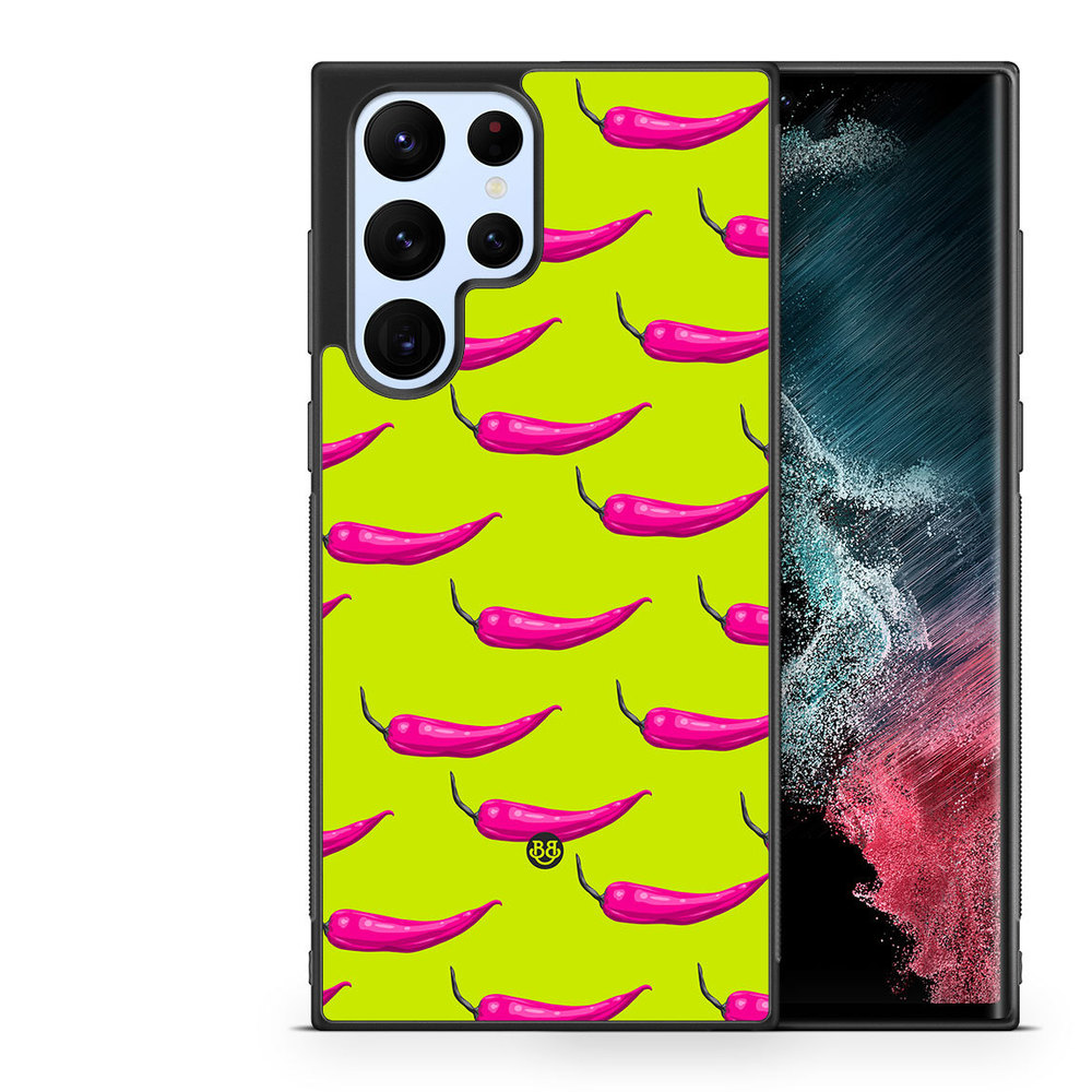 Samsung Galaxy S22 Ultra 5G Case - Chilli Pattern