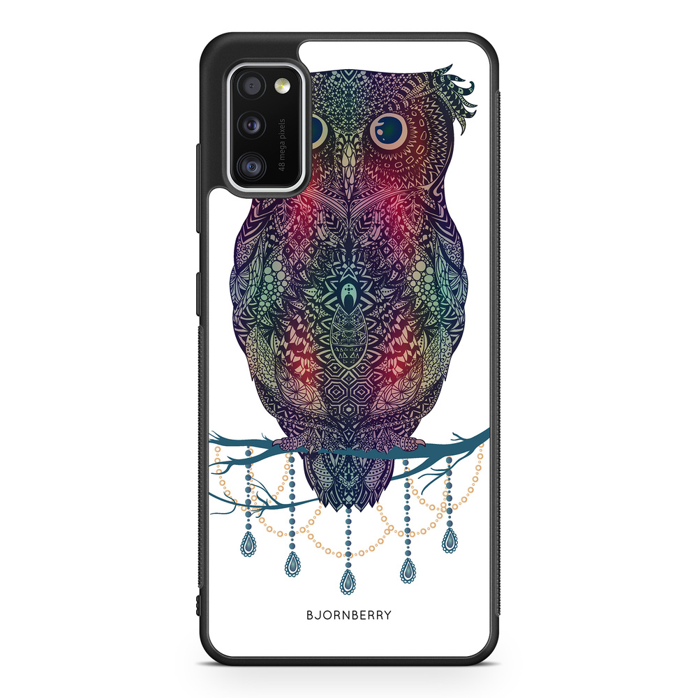 Samsung Galaxy A41 Case - Mandala Owl