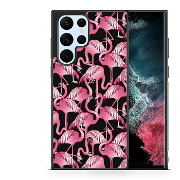 Samsung Galaxy S22 Ultra 5G Case - Flamingos