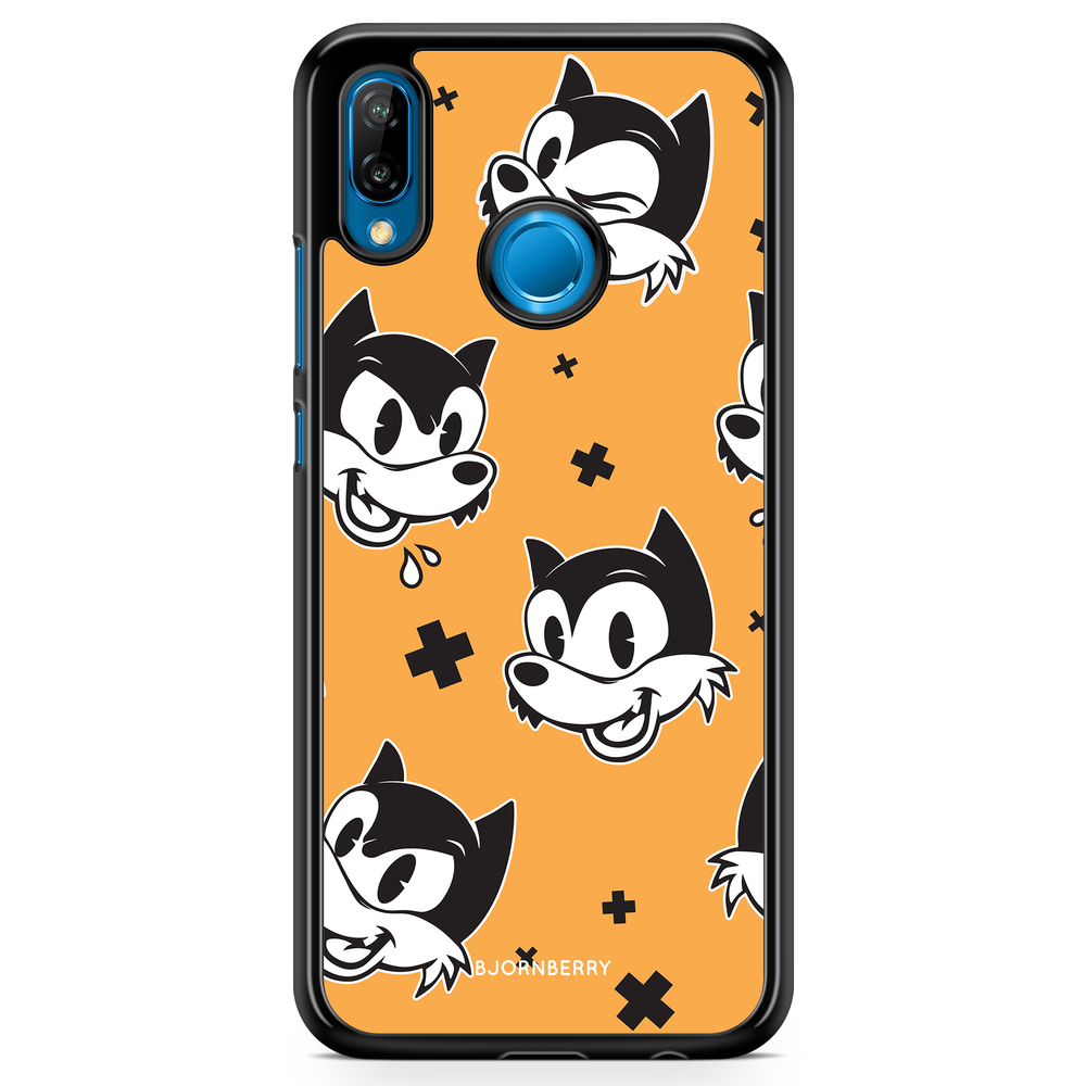 Huawei P20 Lite Case - Vintage Wolves