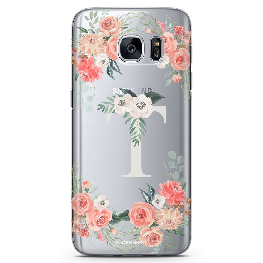 Samsung Galaxy S7 TPU Case - Monogram T
