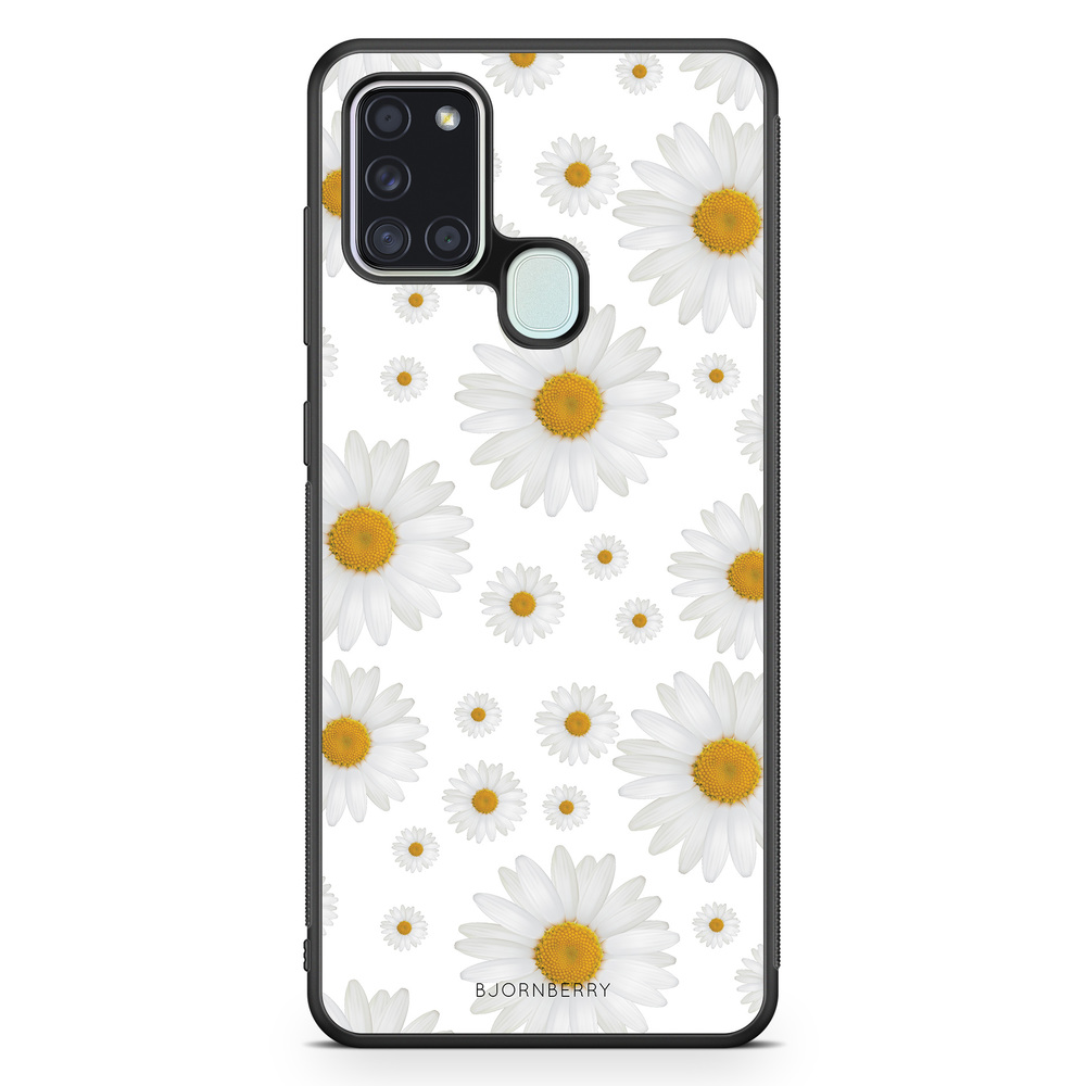 Samsung Galaxy A21s Case - Marguerite Pattern