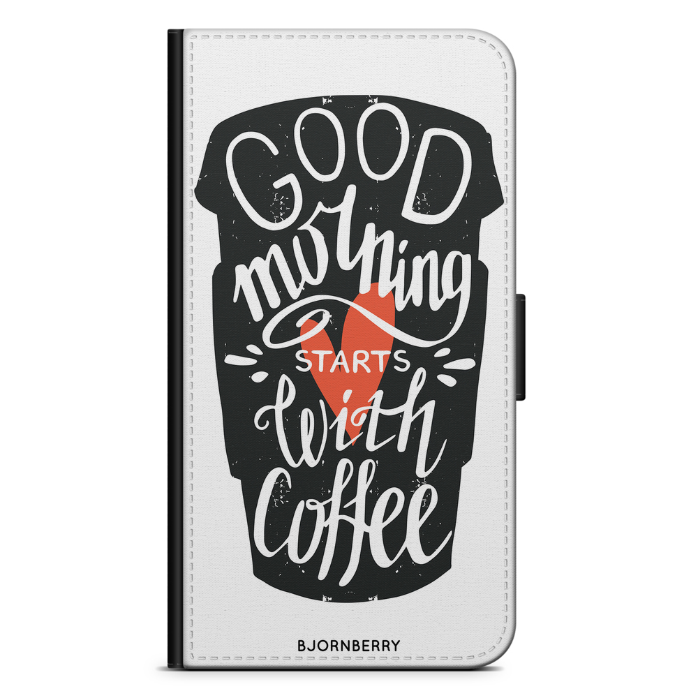 Samsung Galaxy A12 Wallet Case - Coffee