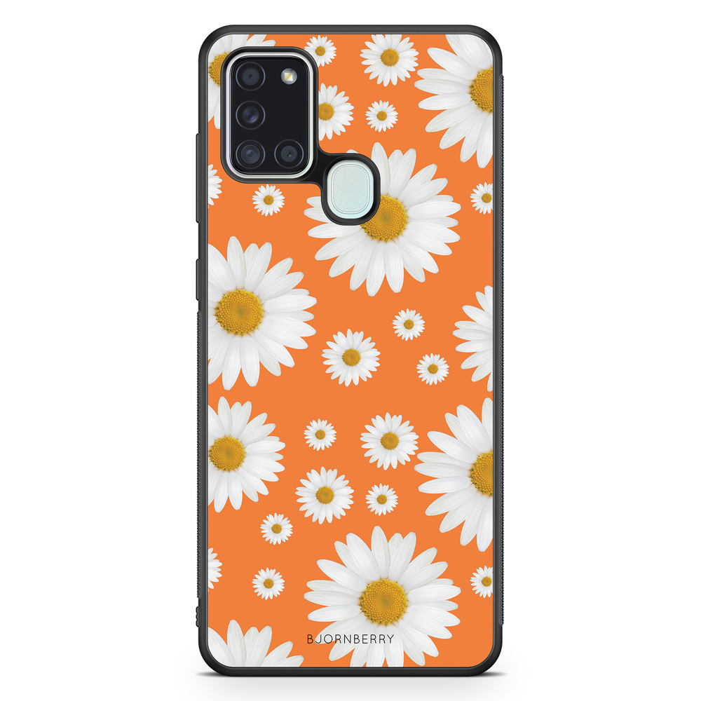 Samsung Galaxy A21s Case - Marguerite Pattern