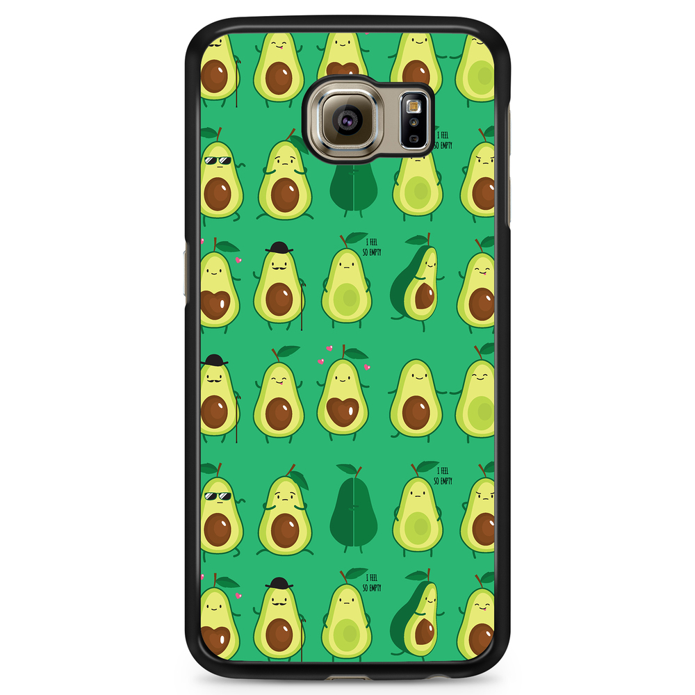 Samsung Galaxy S6 Edge Case - Avocado Pattern