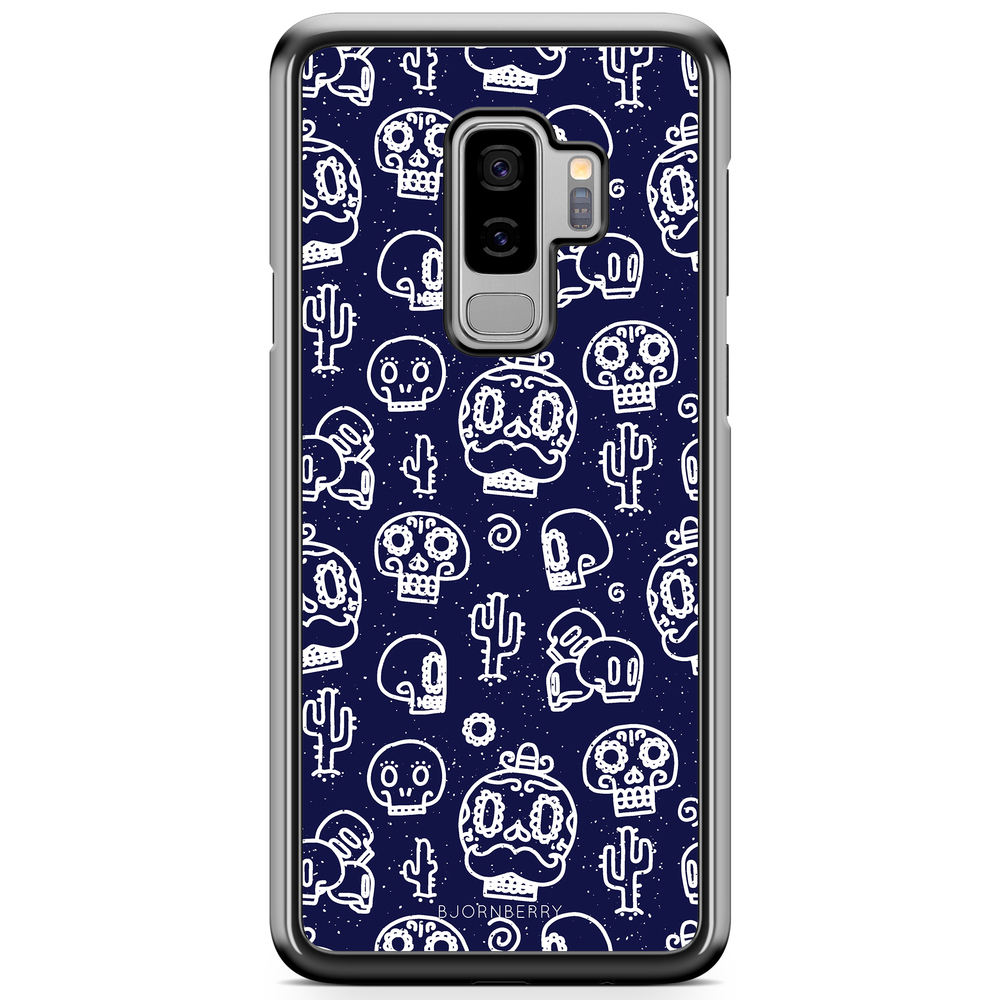 Samsung Galaxy S9 Plus Case - Oldschool Skulls