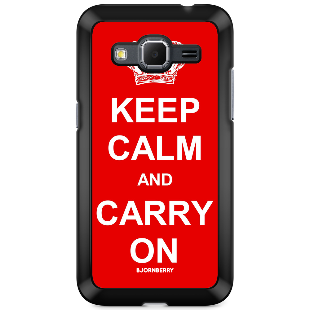 Samsung Galaxy Core Prime Case - Keep calm carry on