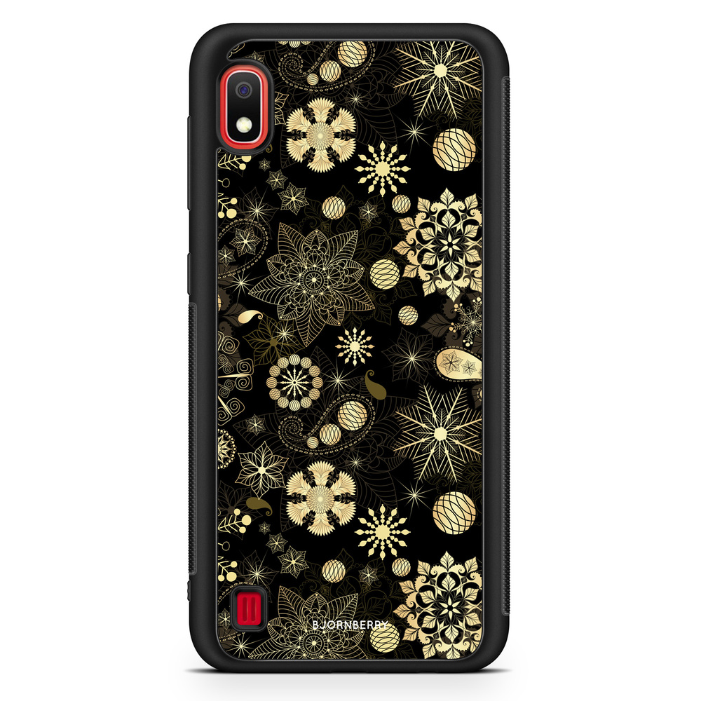 Samsung Galaxy A10 Case - Christmas Glitter
