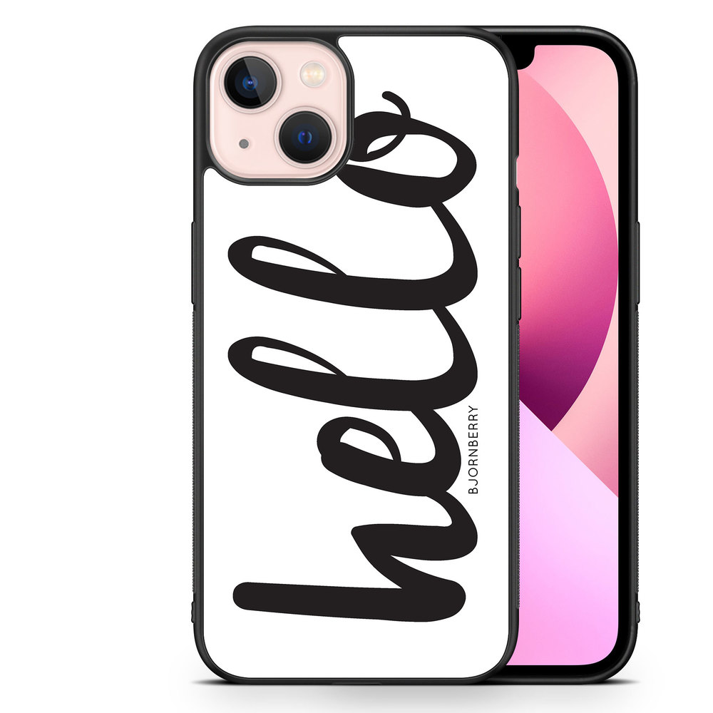 iPhone 13 Case - Hello Black