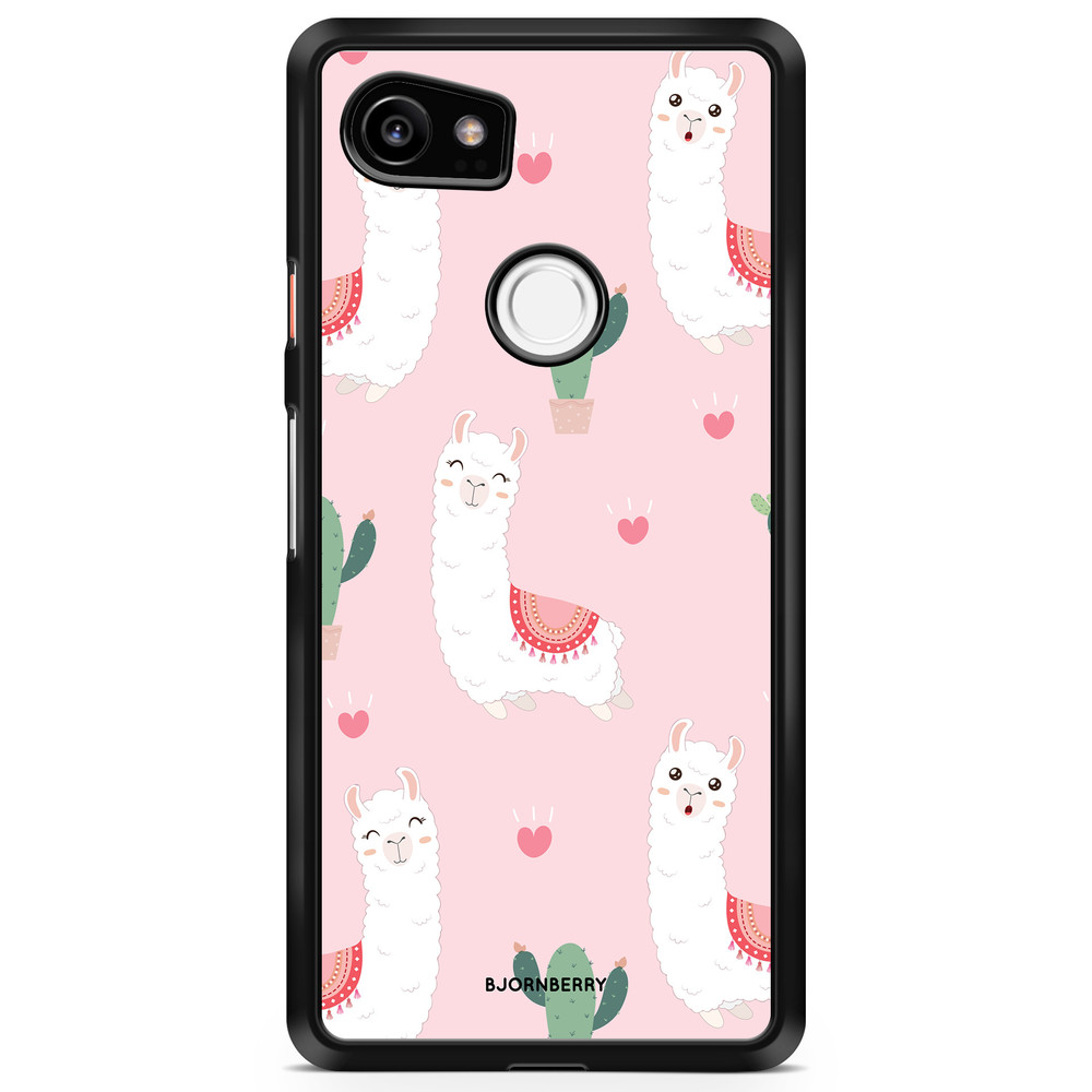 Google Pixel 2 XL Case - Llama Pattern