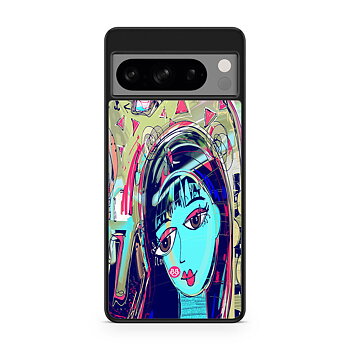 Google Pixel 8 Pro Case - Abstract Cat