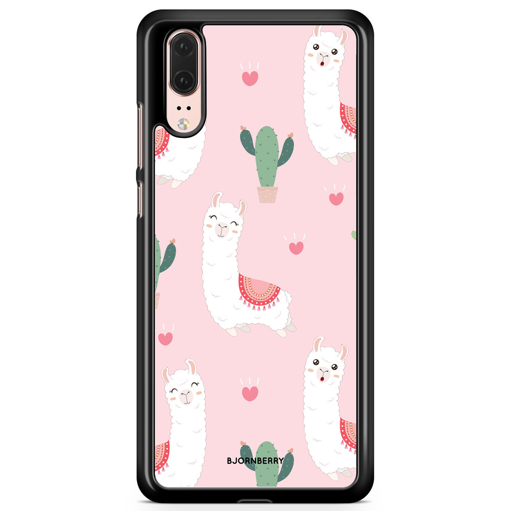 Huawei P20 Case - Llama Pattern