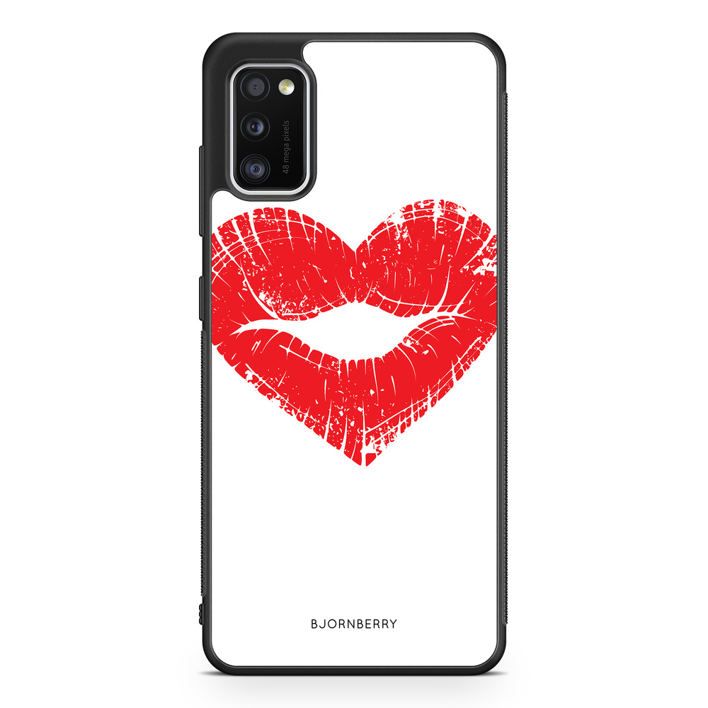 Samsung Galaxy A41 Case - Heart Lips