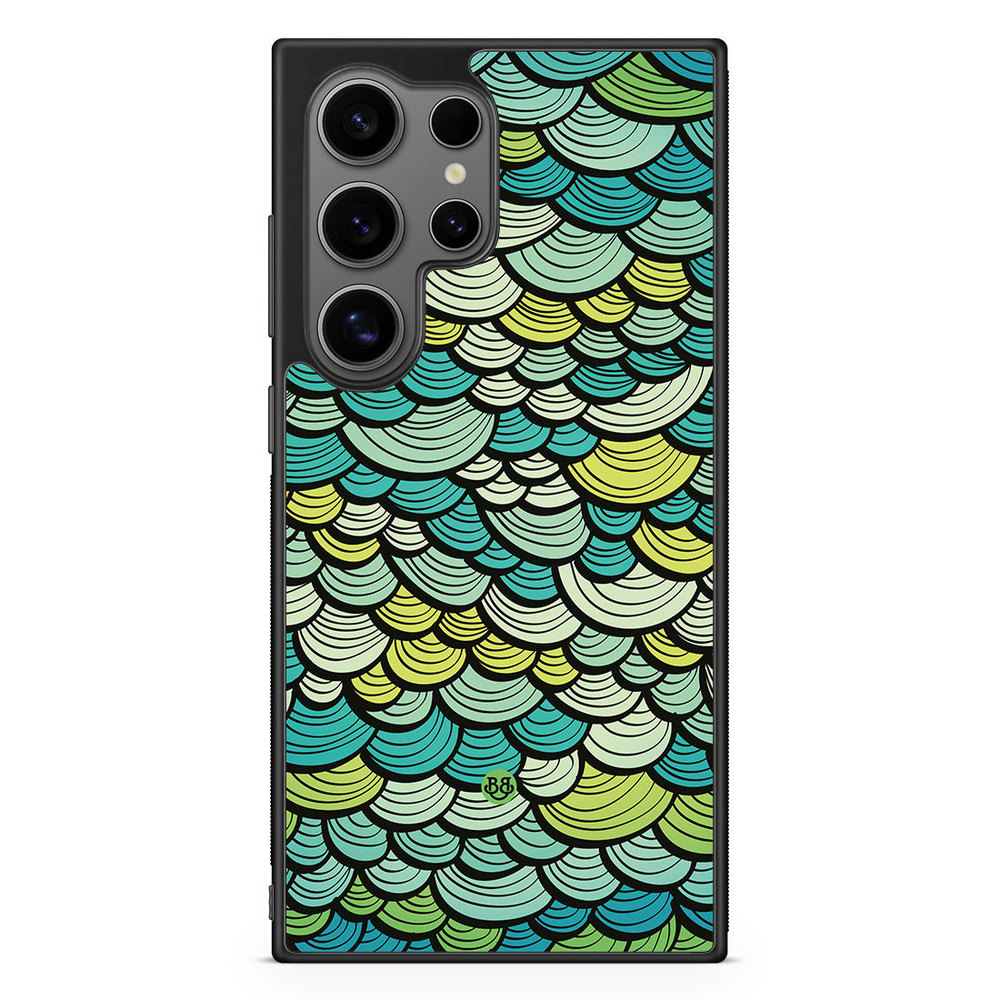 Samsung Galaxy S24 Ultra Case - Green Mermaid Scales