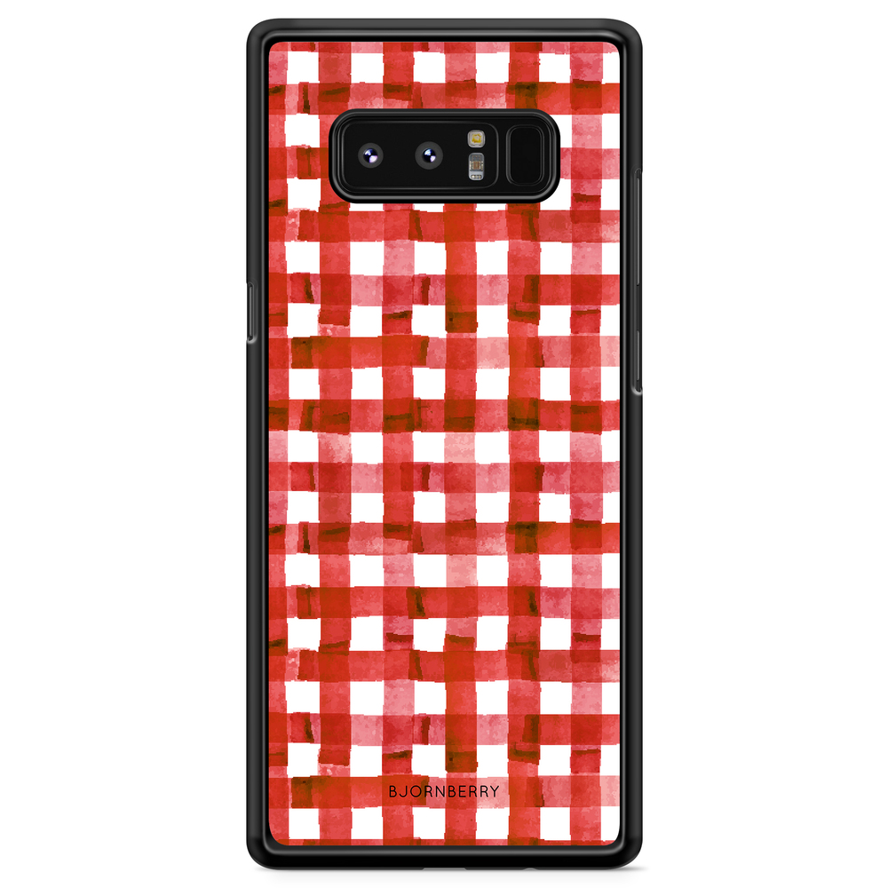 Samsung Galaxy Note 8 Case - Red Stripes