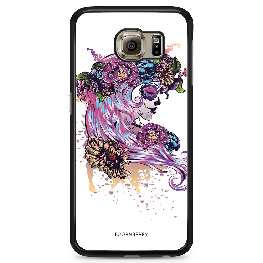 Samsung Galaxy S6 Edge Skal - Döskalle Tjej 