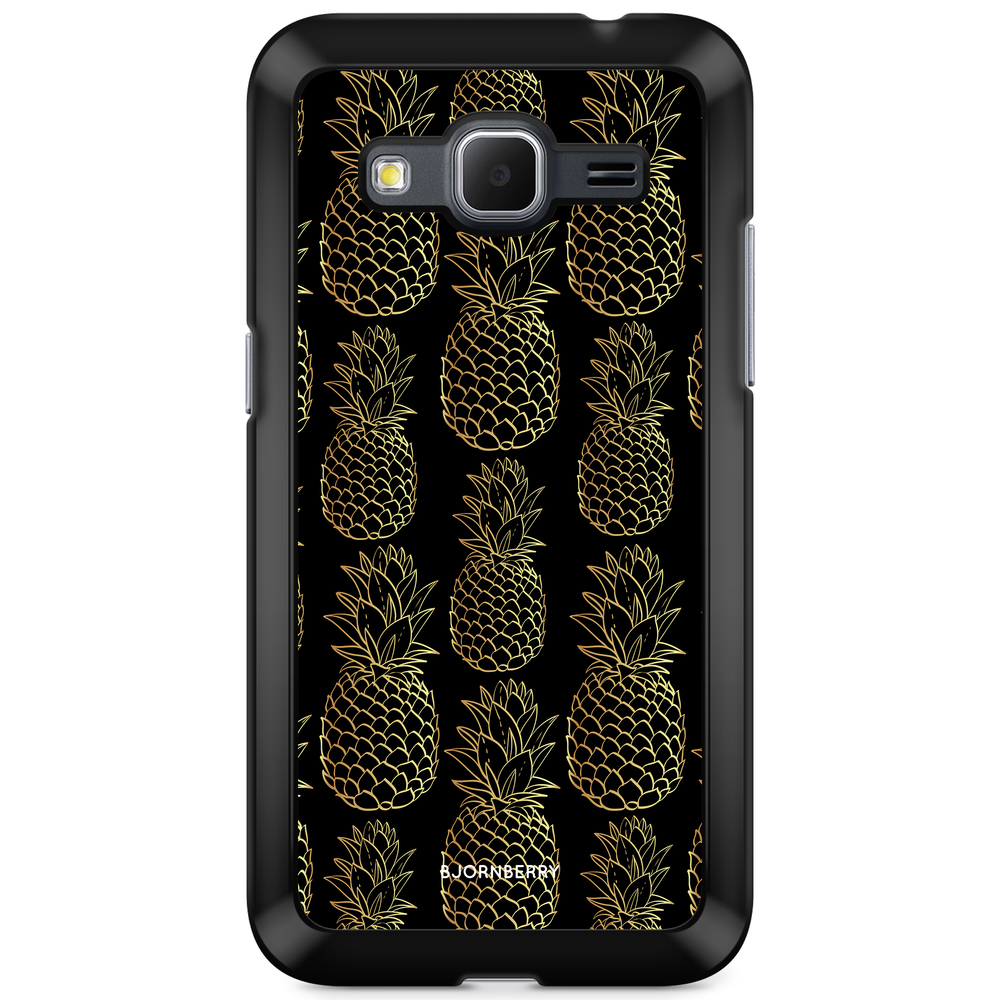 Samsung Galaxy Core Prime Case - Gold Pineapples