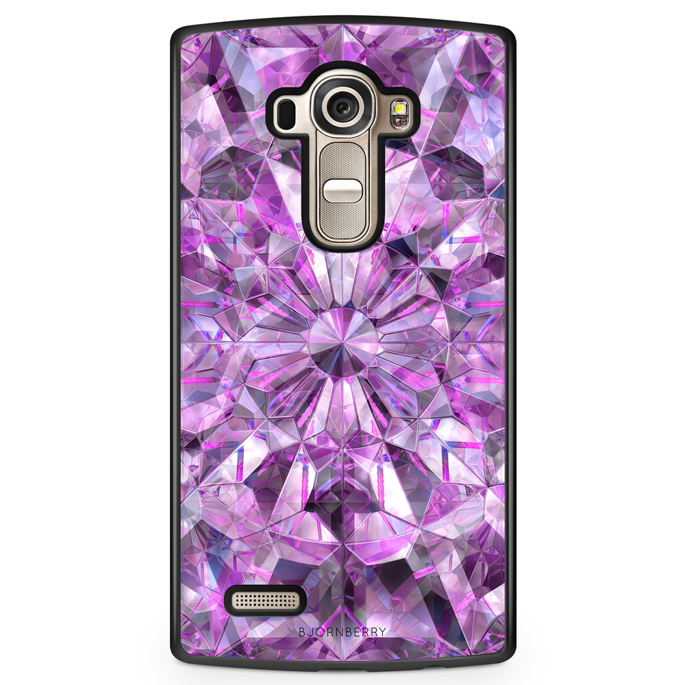 LG G4 Case - Purple Crystals