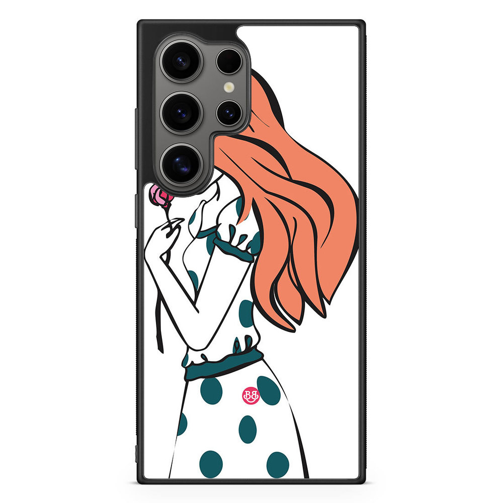 Samsung Galaxy S24 Ultra Case - Girl Rose