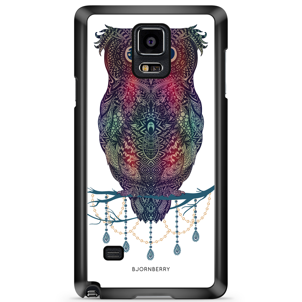 Samsung Galaxy Note 4 Case - Mandala Owl
