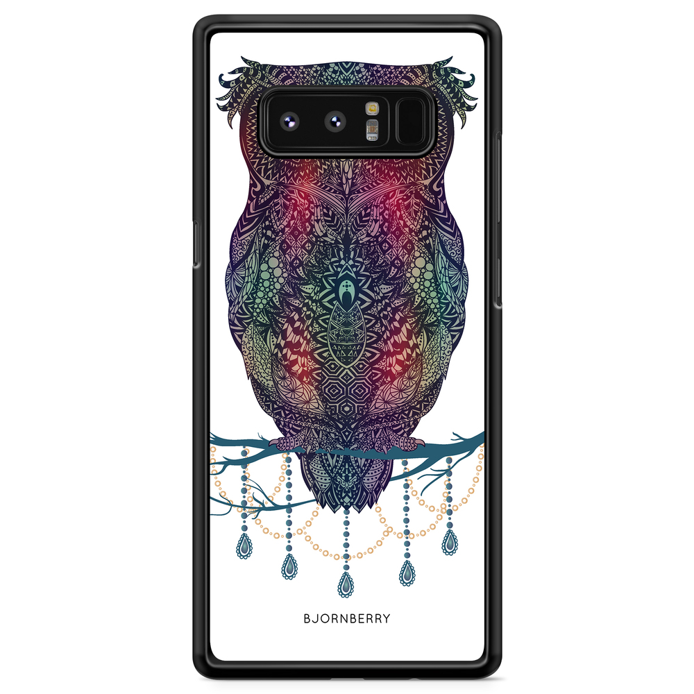 Samsung Galaxy Note 8 Case - Mandala Owl