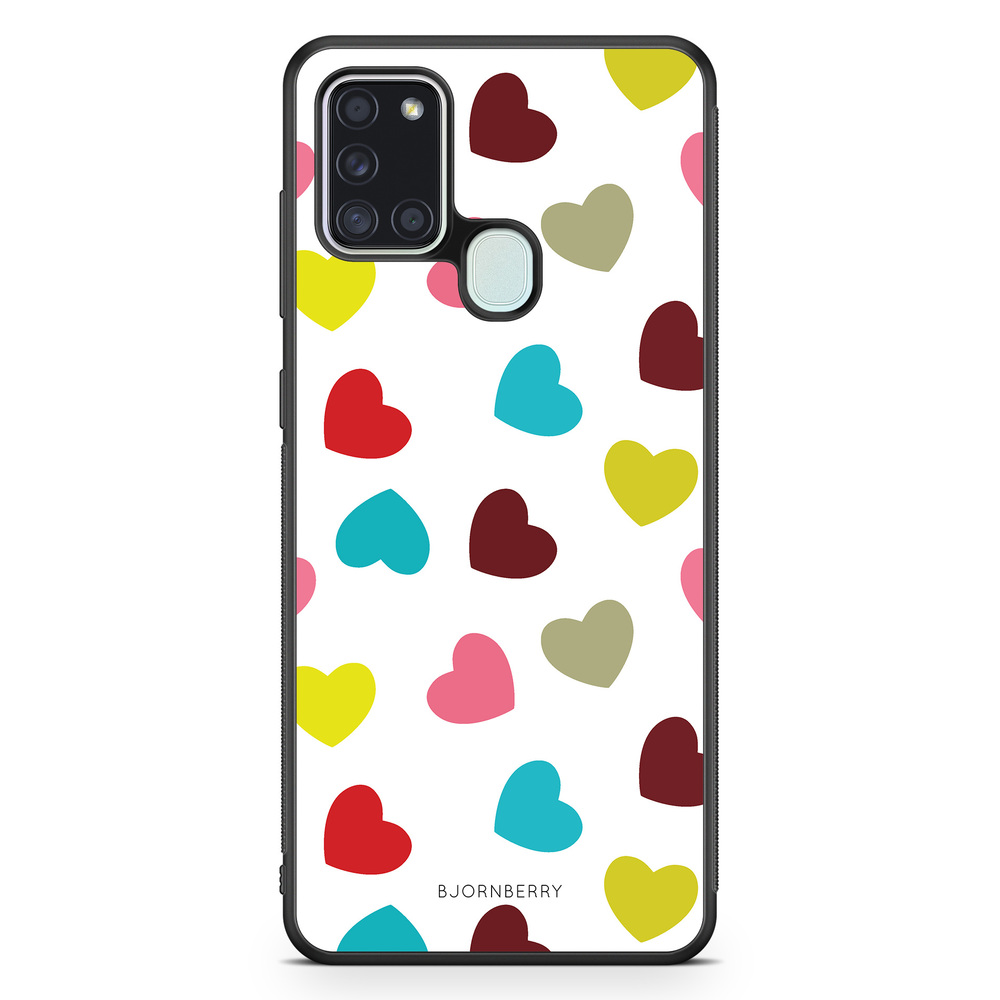 Samsung Galaxy A21s Case - Hearts