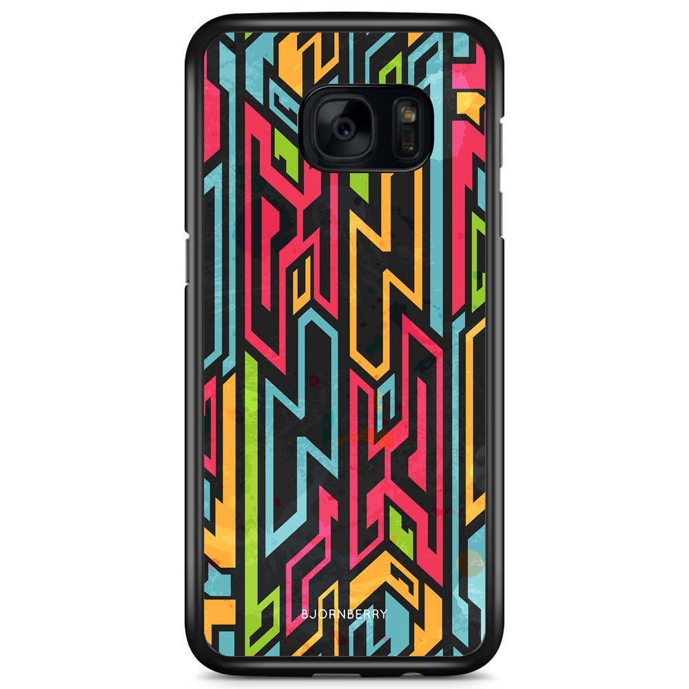 Samsung Galaxy S7 Case - Colored Tribal