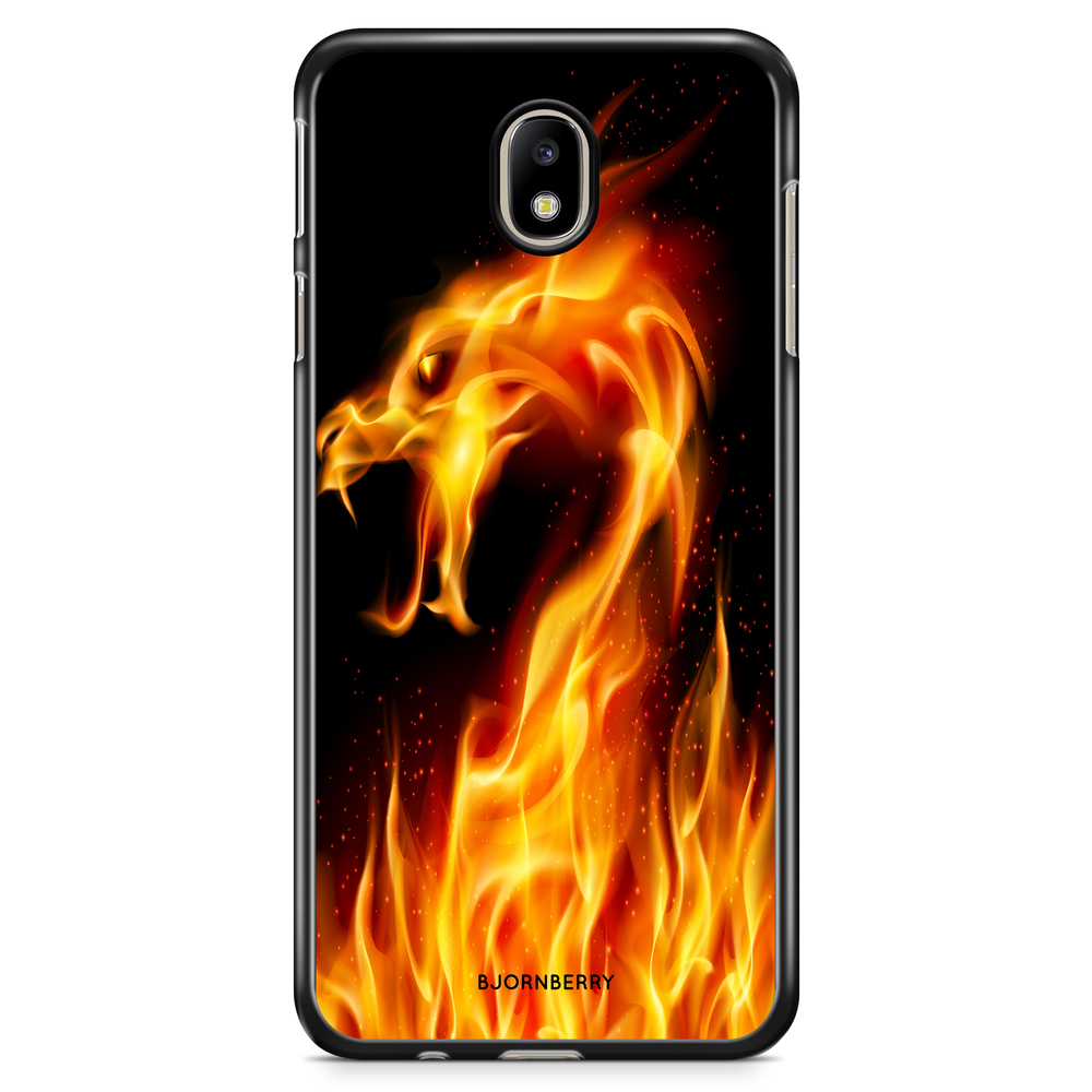 Samsung Galaxy J3 (2017) Case - Flames Dragon