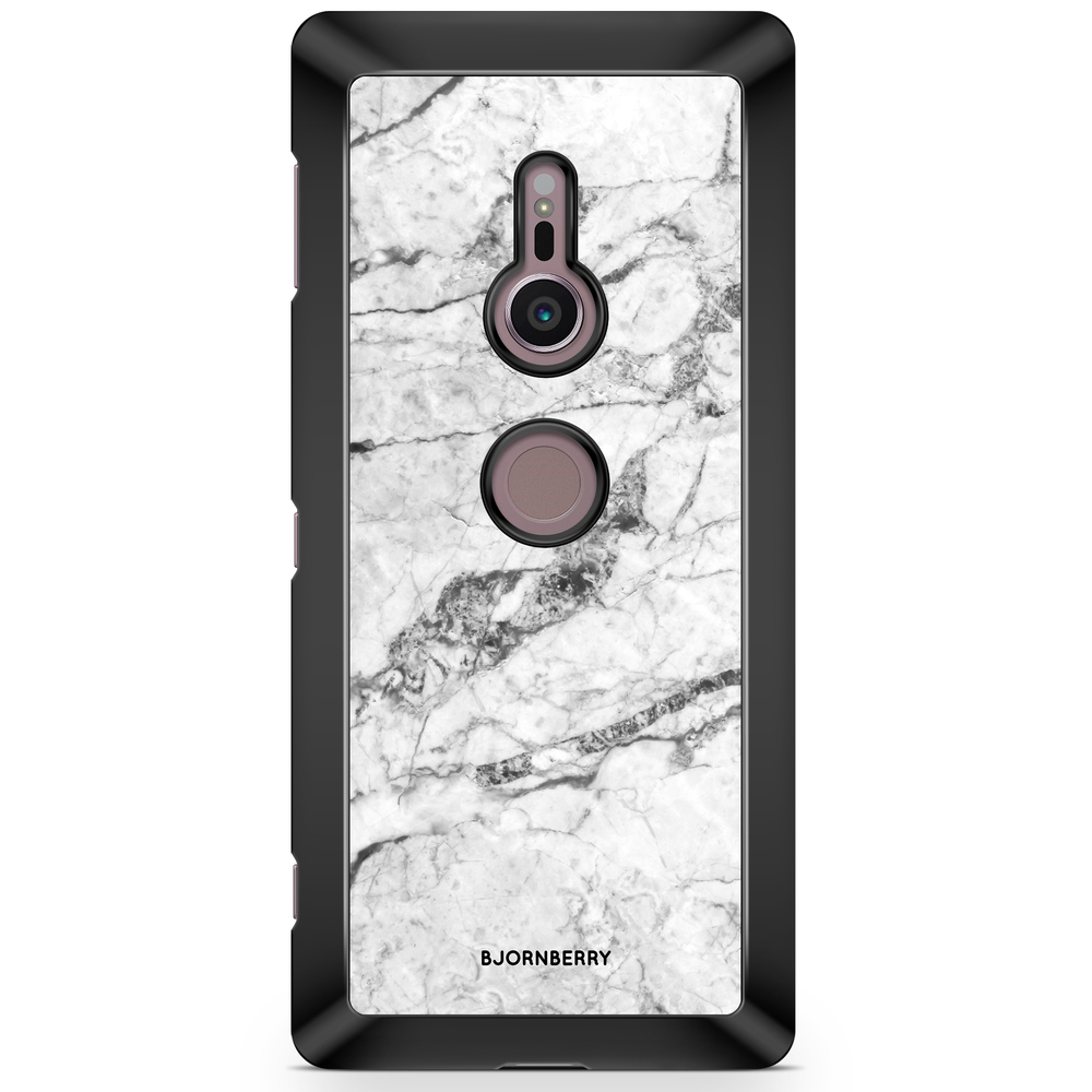 Sony Xperia XZ2 Case  - White Marble