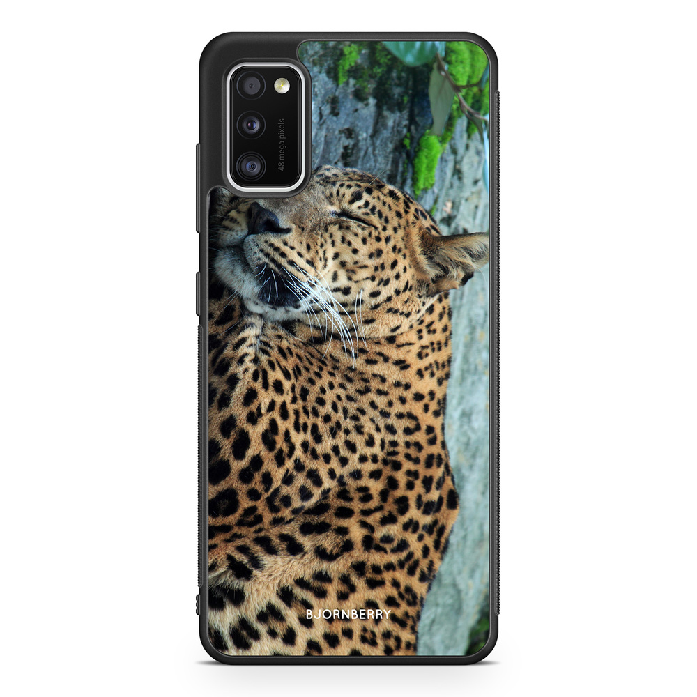 Samsung Galaxy A41 Case - Sleeping Leopard