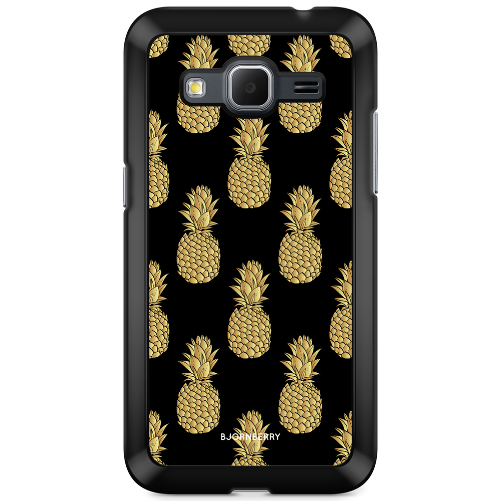 Samsung Galaxy Core Prime Case - Gold Pineapples