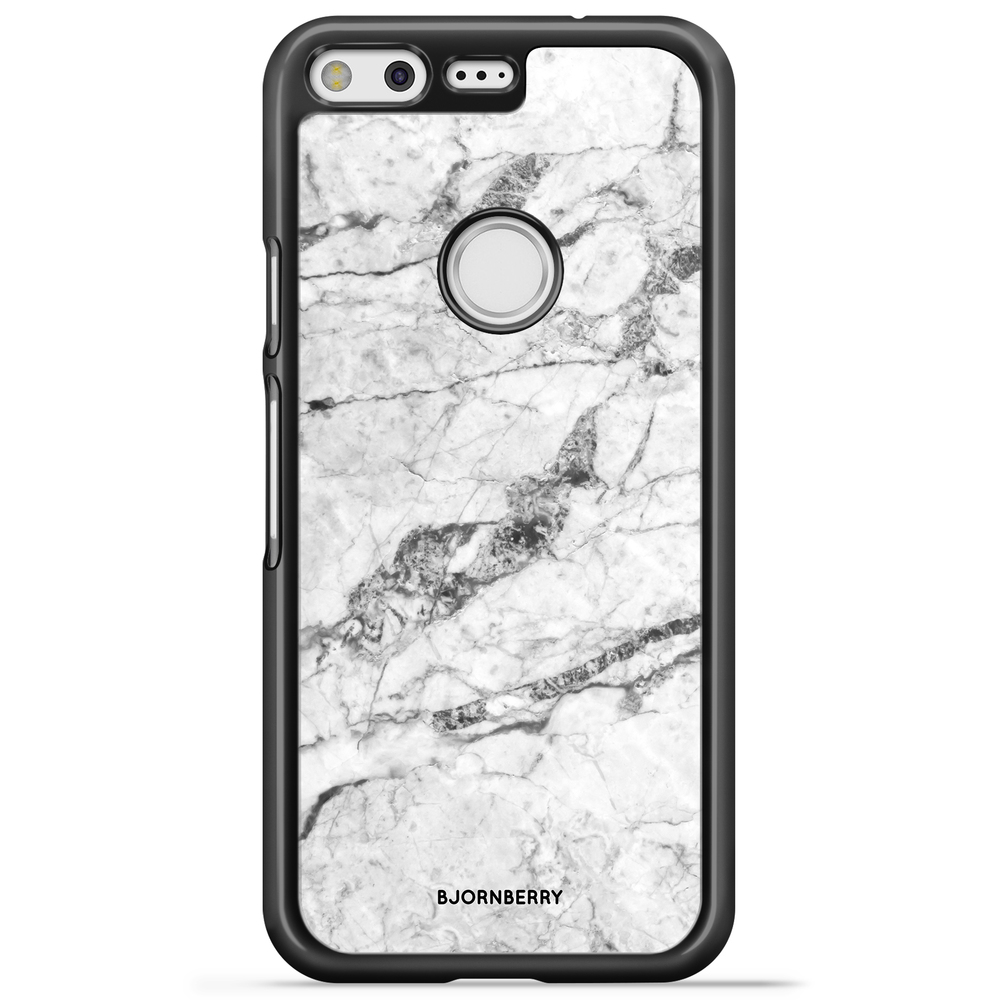 Google Pixel Case - White Marble