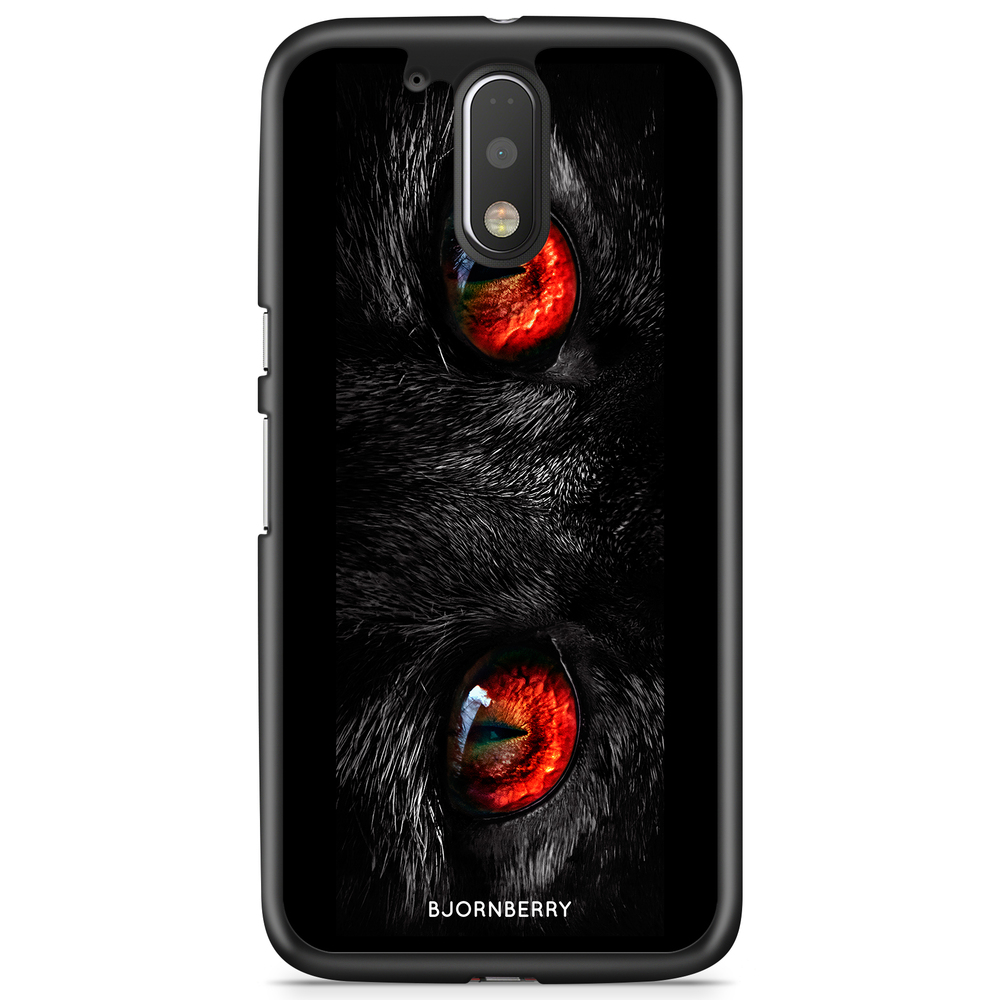 Moto G4/G4 Plus Case - Red Cat Eyes
